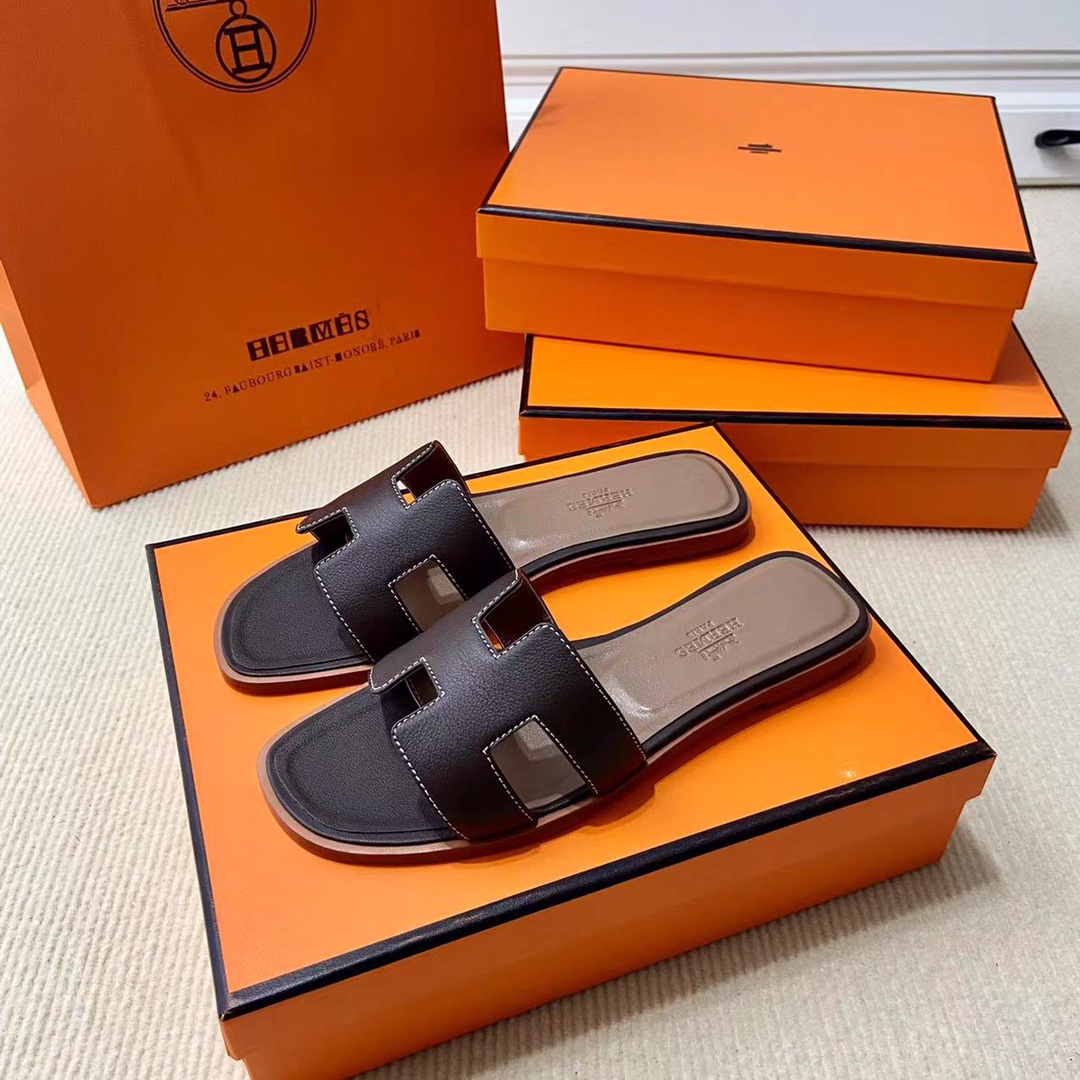 에르메스 올수공 오란 슬리퍼 샌들 스위프트 90